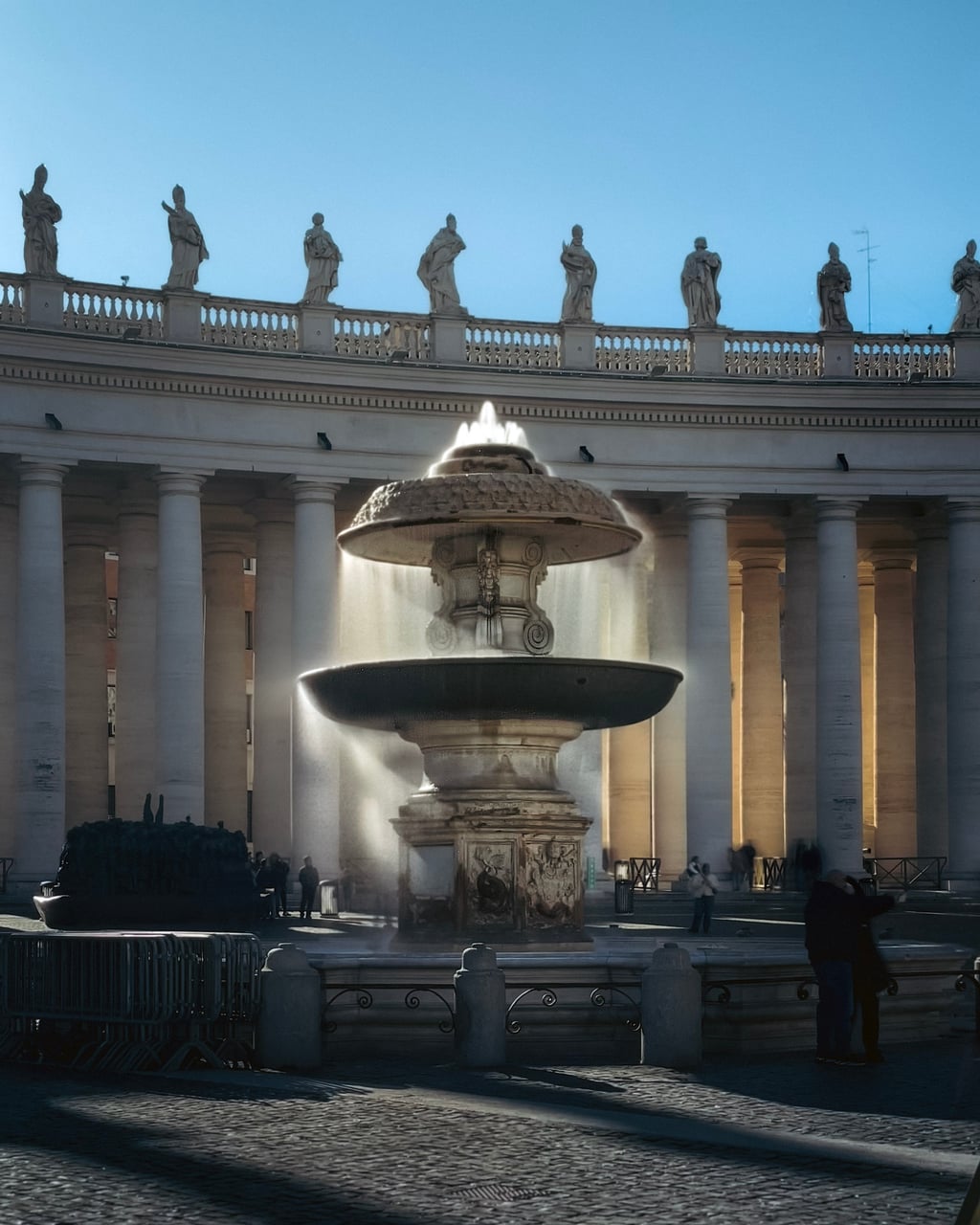 vatican fountain